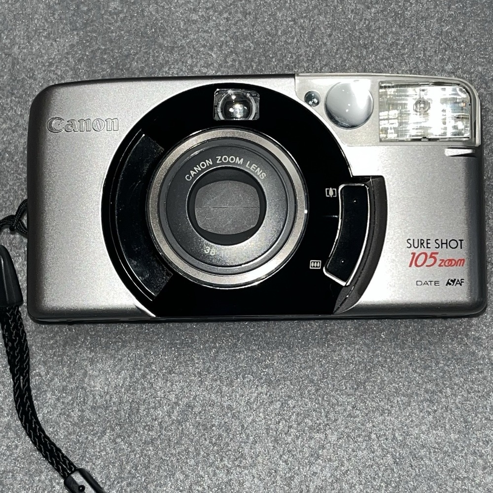 Canon Sure Shot 105 Zoom S‎ AF 35mm Point & Shoot Film Camera ***For Parts***